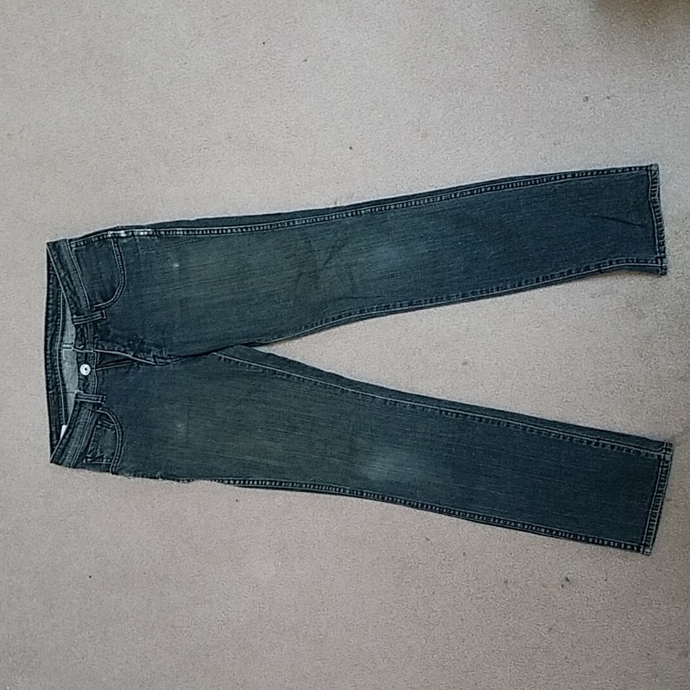 Volcom brand Jean's size 30 waist gently worn, straight legs, dark denim.